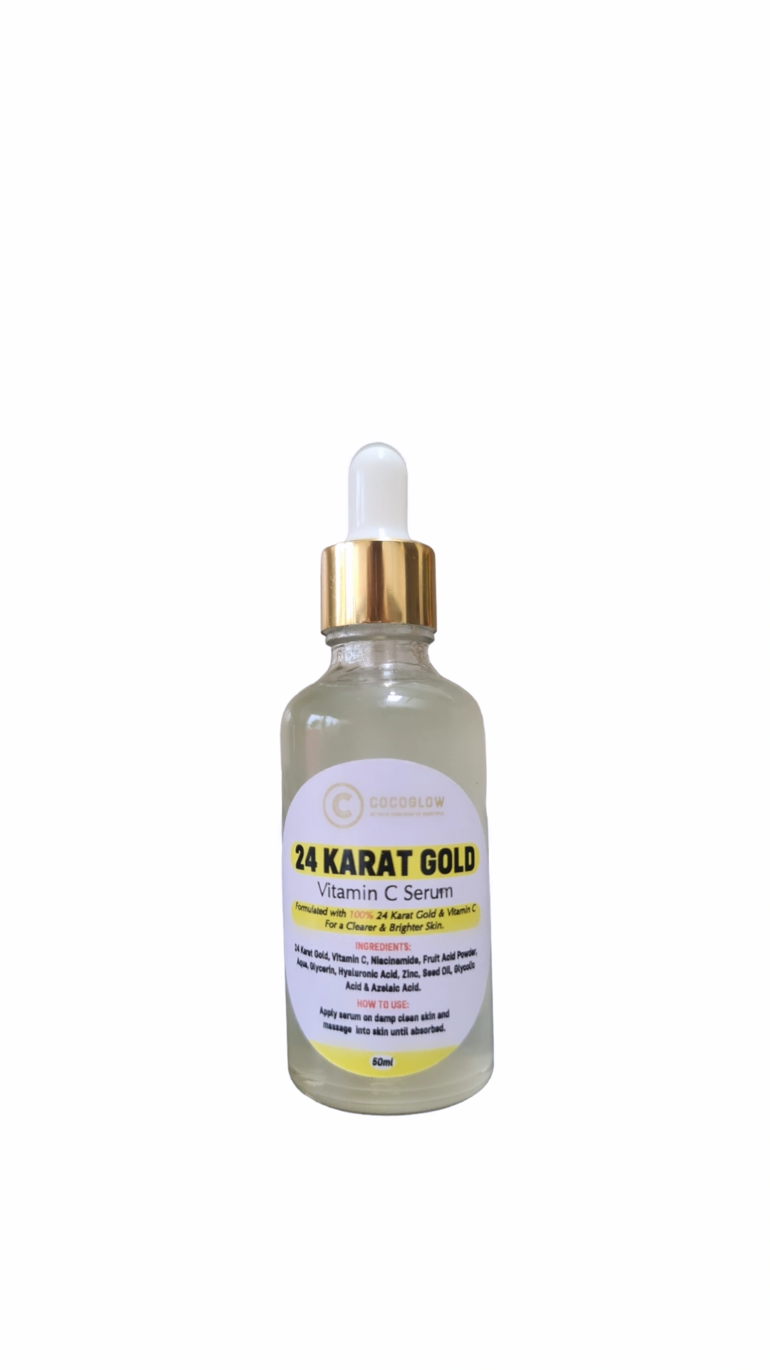 24 karat gold serum