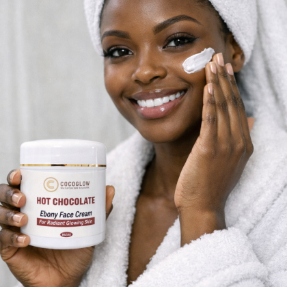 Hot chocolate face cream