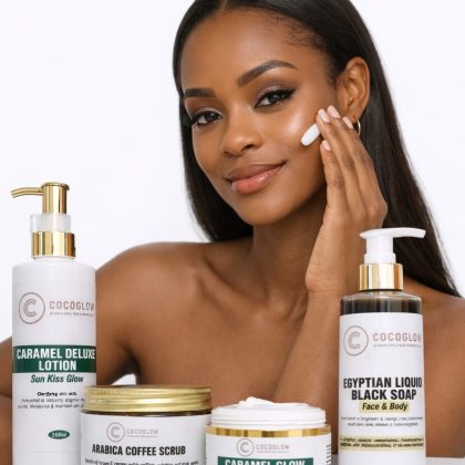 Caramel glow set
